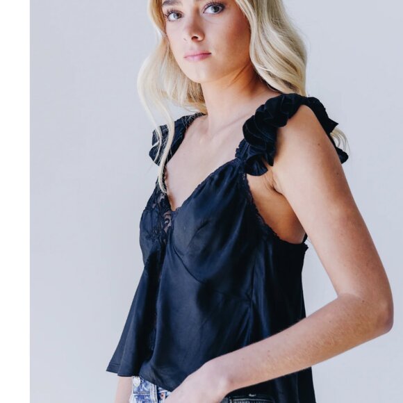 new Free People Harmony Lace Tank 253 - Picture 13 of 13